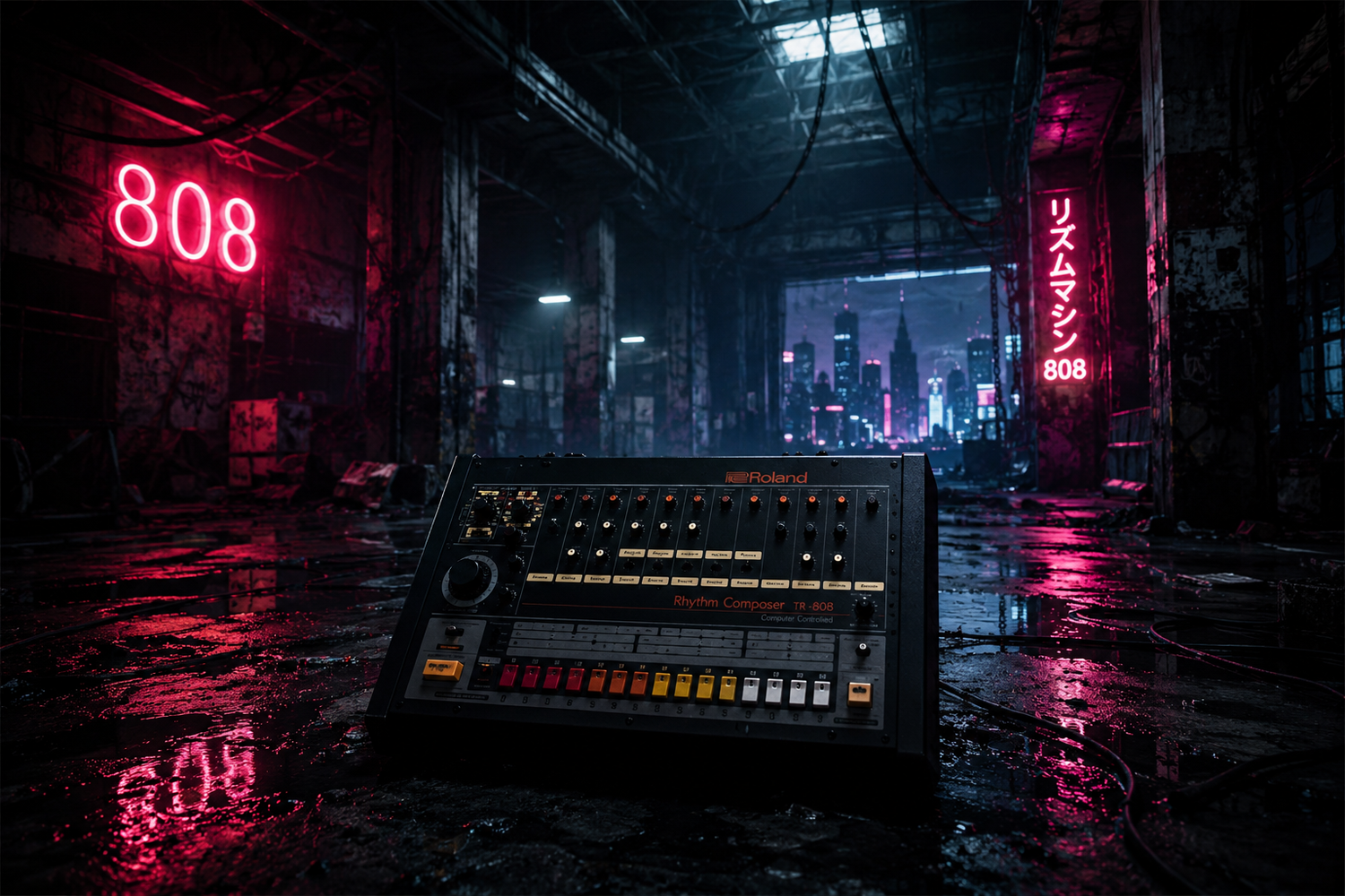 The Roland TR-808 - How One Drum Machine Built Four Genres