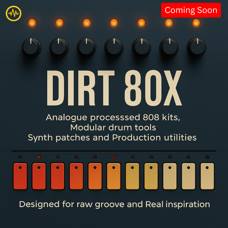 DIRT 80X Ableton 12 808 Toolkit cover